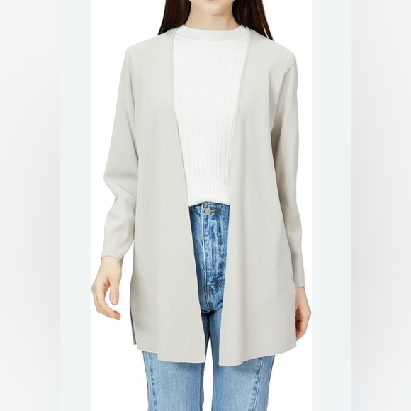Zara Cream Open Front Cardigan New without Tags - Picture 1 of 7